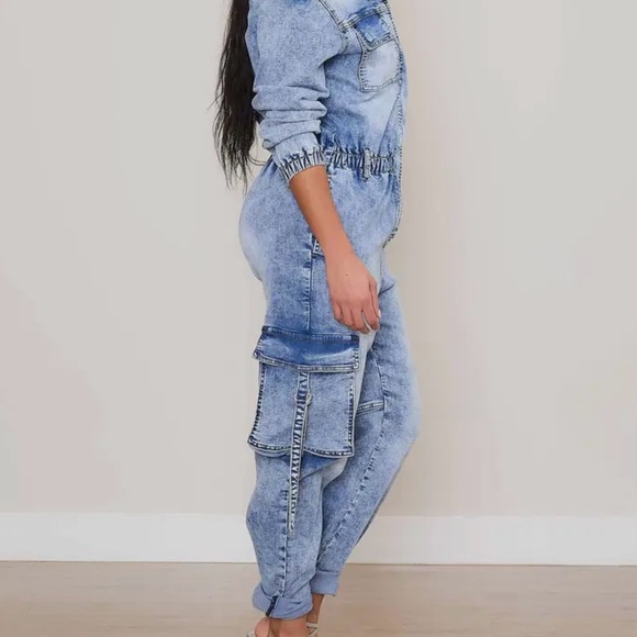 Cargo Jumpsuit - Picture 2 of 5